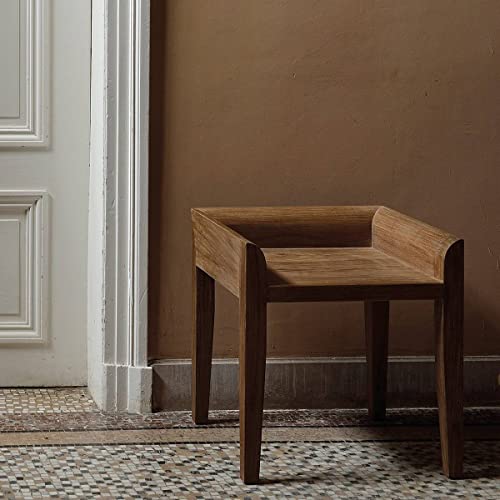 Solid Teak Wooden Single Seater Bar Chair/Stool