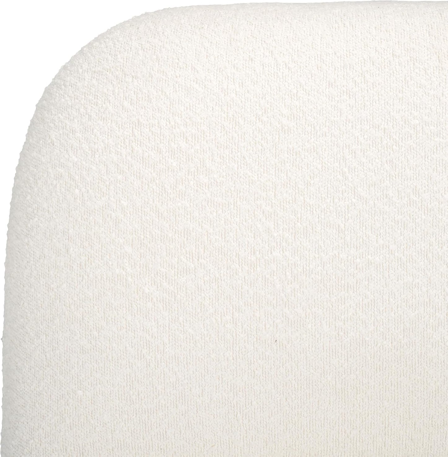 SAFAVIEH Couture Collection Bianka Ivory Boucle Upholstered Swivel Chair (Fully Assembled)